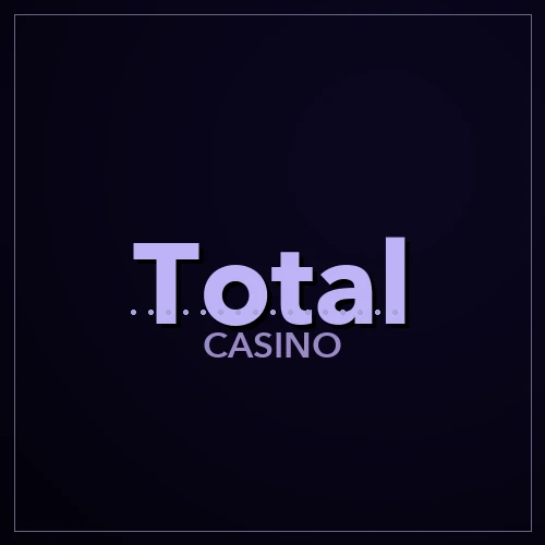 Interfejs główny Total Casino pokazujący wybór gier i promocji